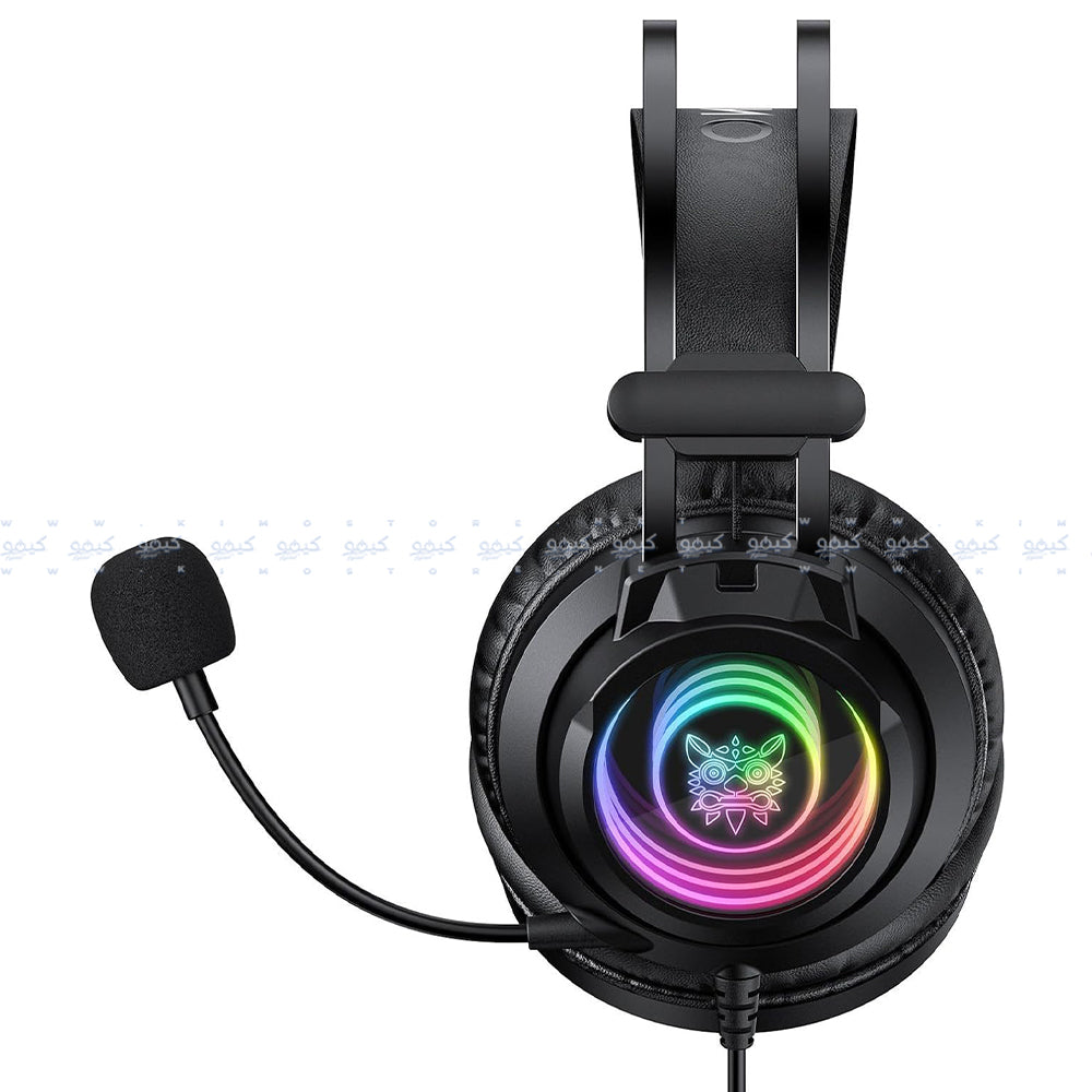 Onikuma X80 RGB Gaming Headset - Black