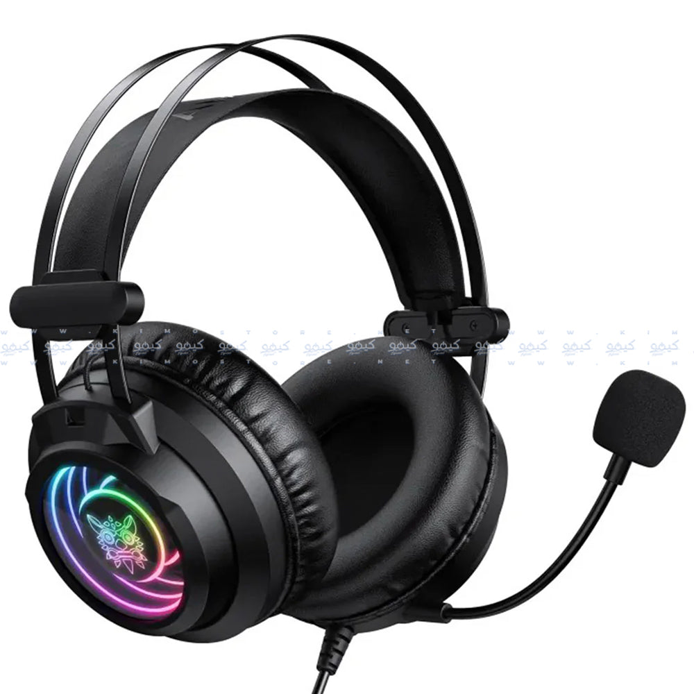 Onikuma X80 RGB Gaming Headset - Black