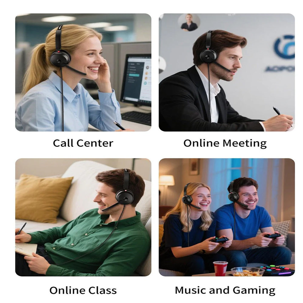 Onikuma X81 Headset With Noise-Cancelling Mic - Black