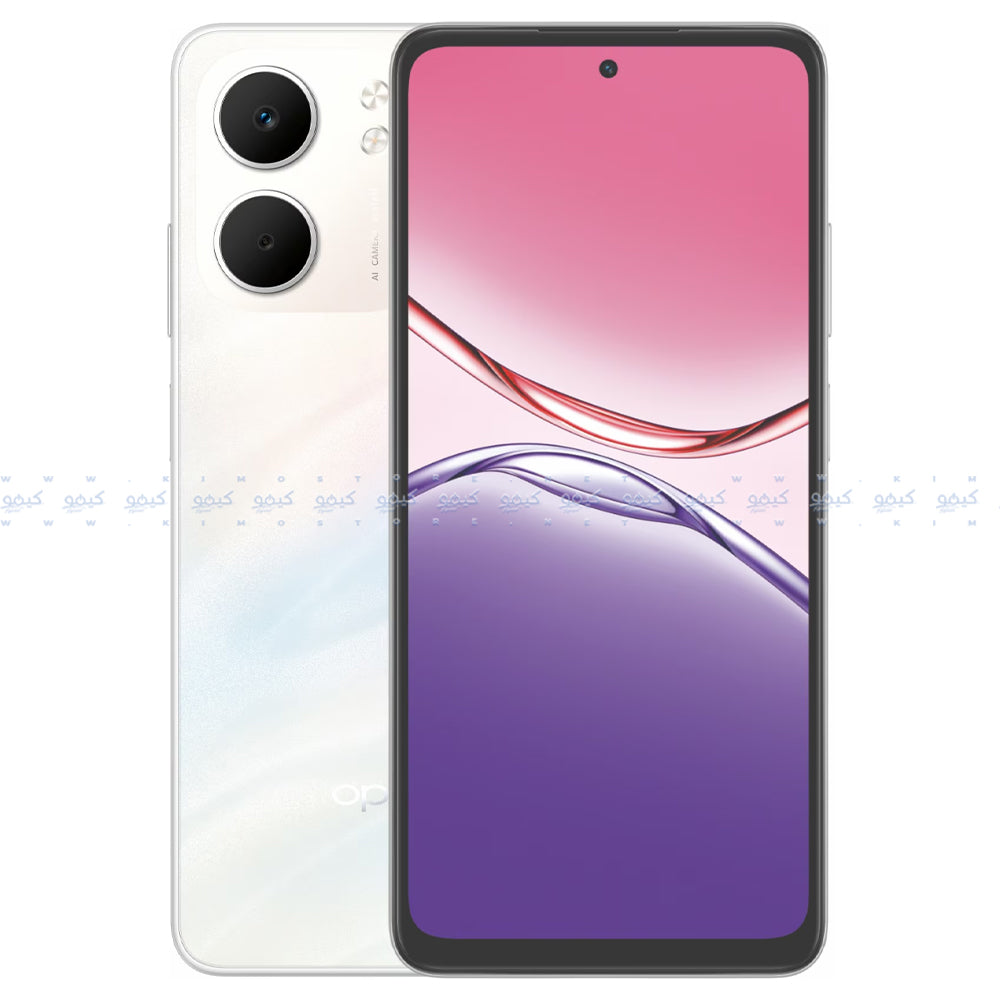 Oppo A5x Dual SIM (128GB / 4GB Ram / 6.67 Inch / 4G LTE) - Laser White