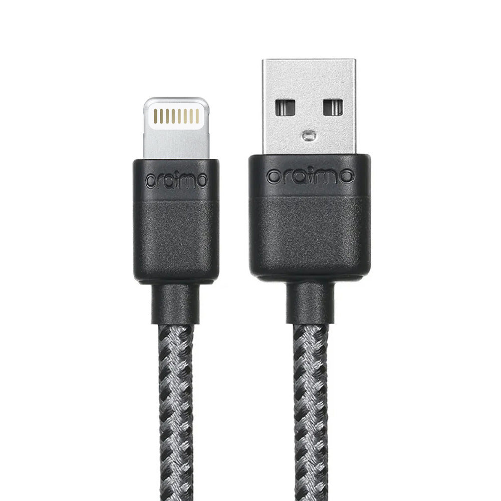 Oraimo DuraLine 3 OCD-L32 USB To Lightning Cable 2A 1m - Black