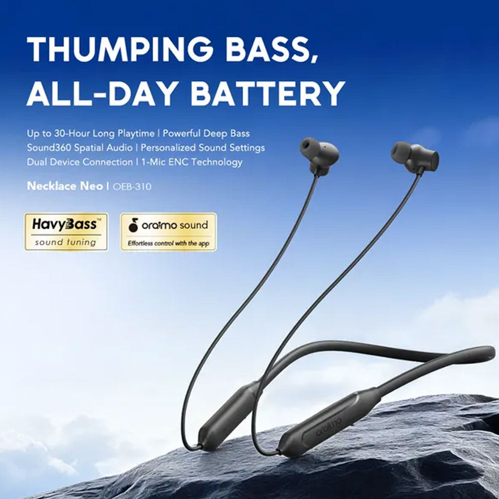 سماعة أذن لاسلكية اورايمو Necklace Neo OEB-310 Neckband