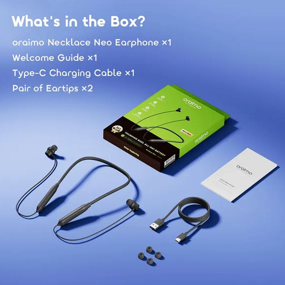 Oraimo Necklace Neo OEB-310 Neckband Wireless Earphone