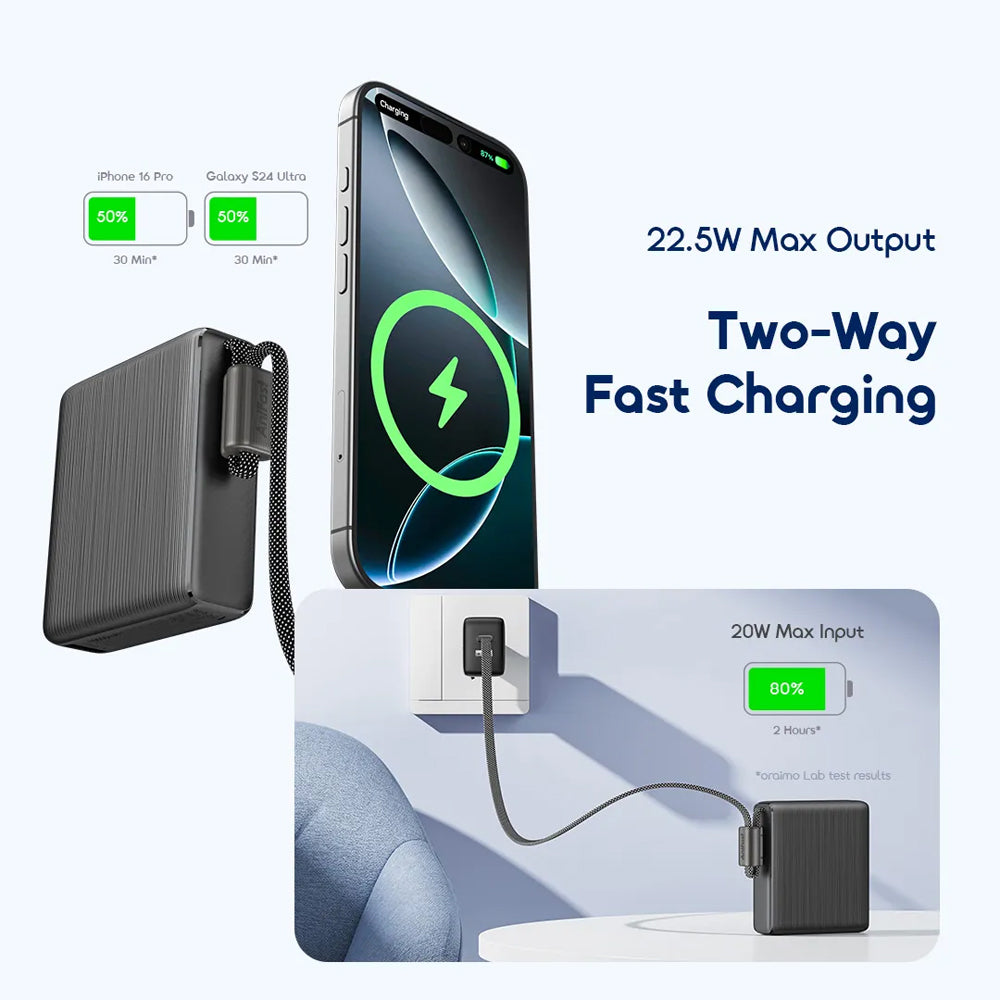 oraimo PowerNova L11 10000mAh 22.5W Power Bank