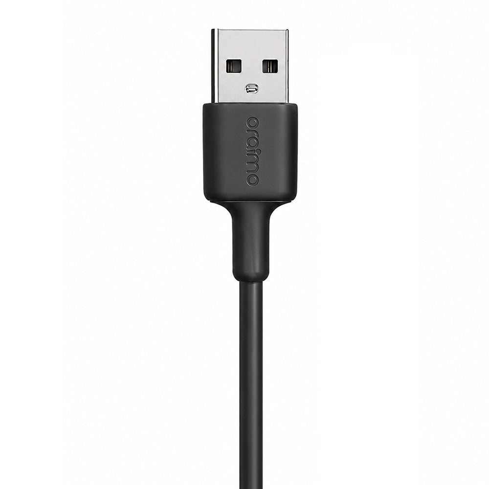 Oraimo RobustLine OCD-114C USB To Type-C Cable 2.4A 18W Fast Charging 1m - Black