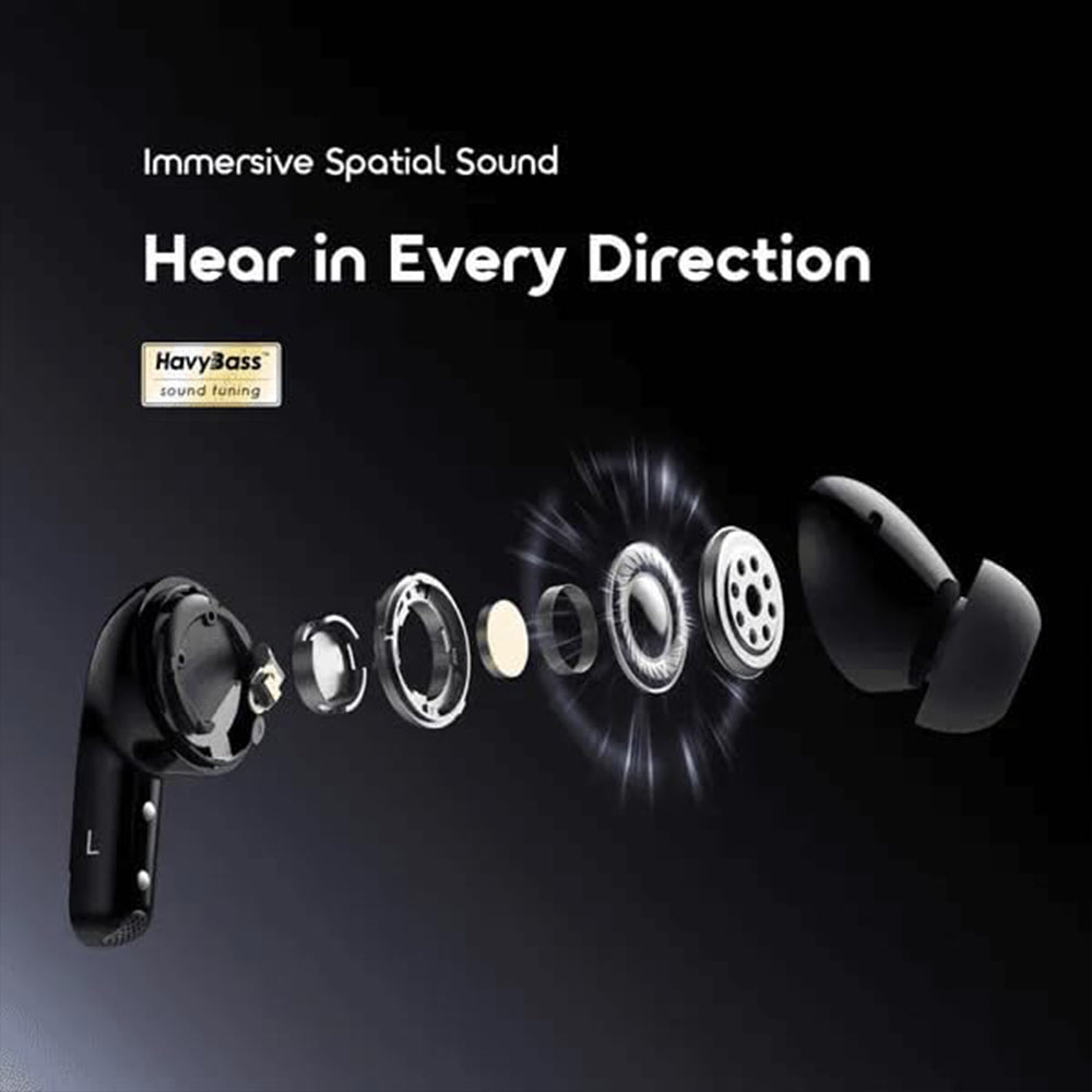 ايربادز اورايمو SpaceBuds 2 OTW-631 - رمادي داكن