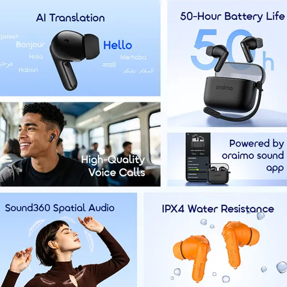 Oraimo SpaceBuds Lite 2 OTW-325 True Wireless Earbuds
