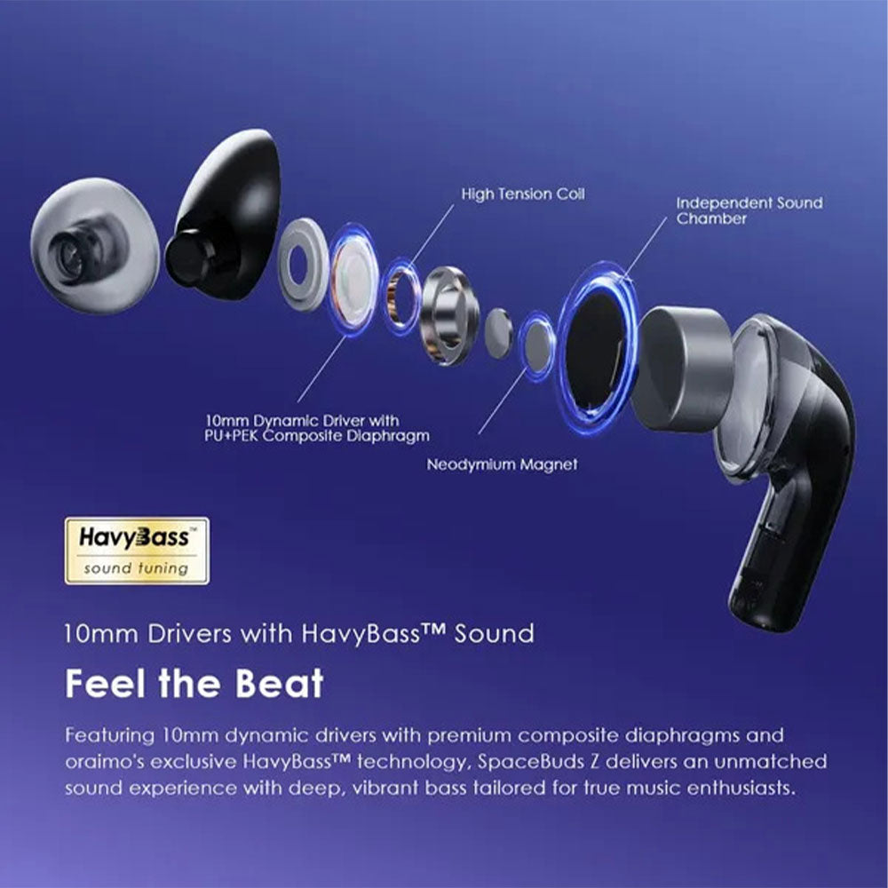 ايربادز اورايمو  SpaceBuds Z OTW-625 ANC
