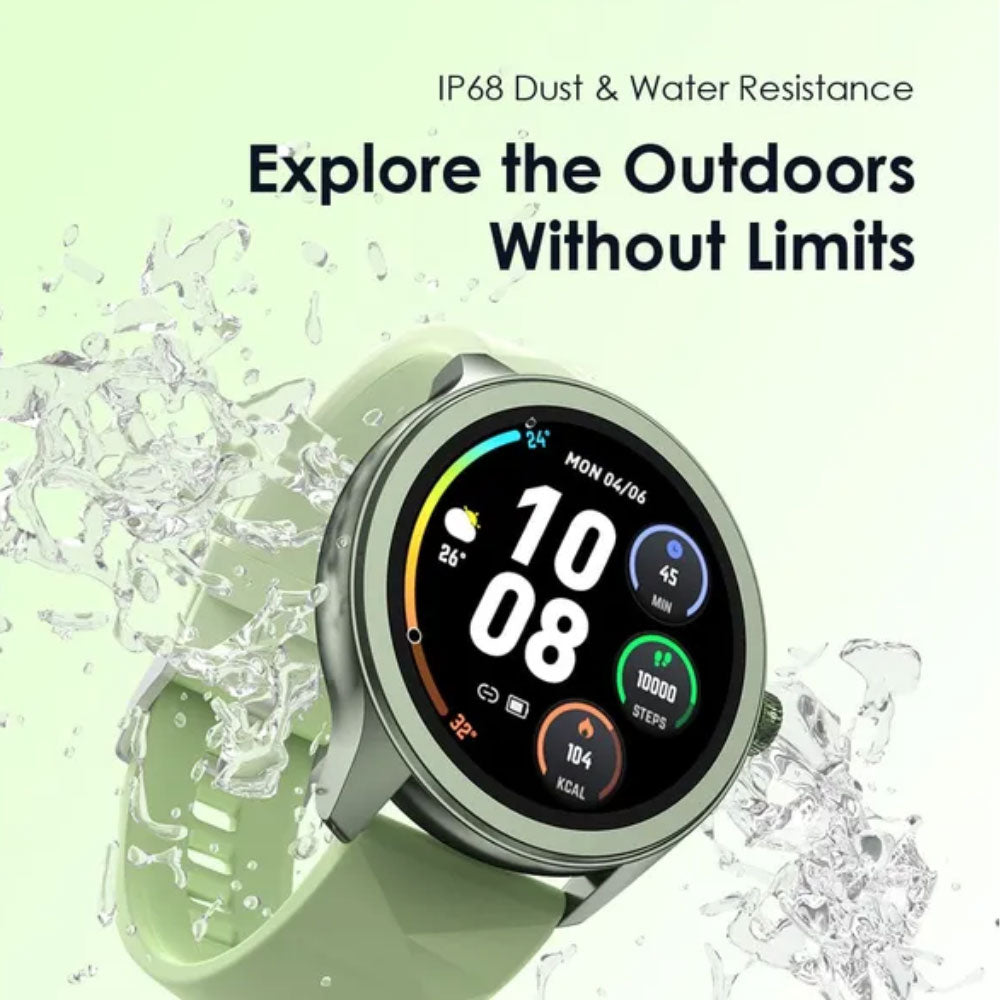 Oraimo Watch 2R OSW-30 Smart Watch With Olive Green