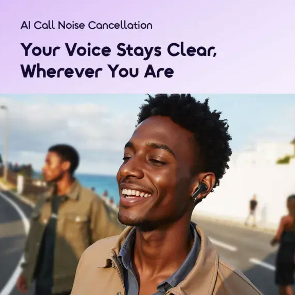 Oraimo SpaceBuds Lite OTW-324 True Wireless Earbuds - Black