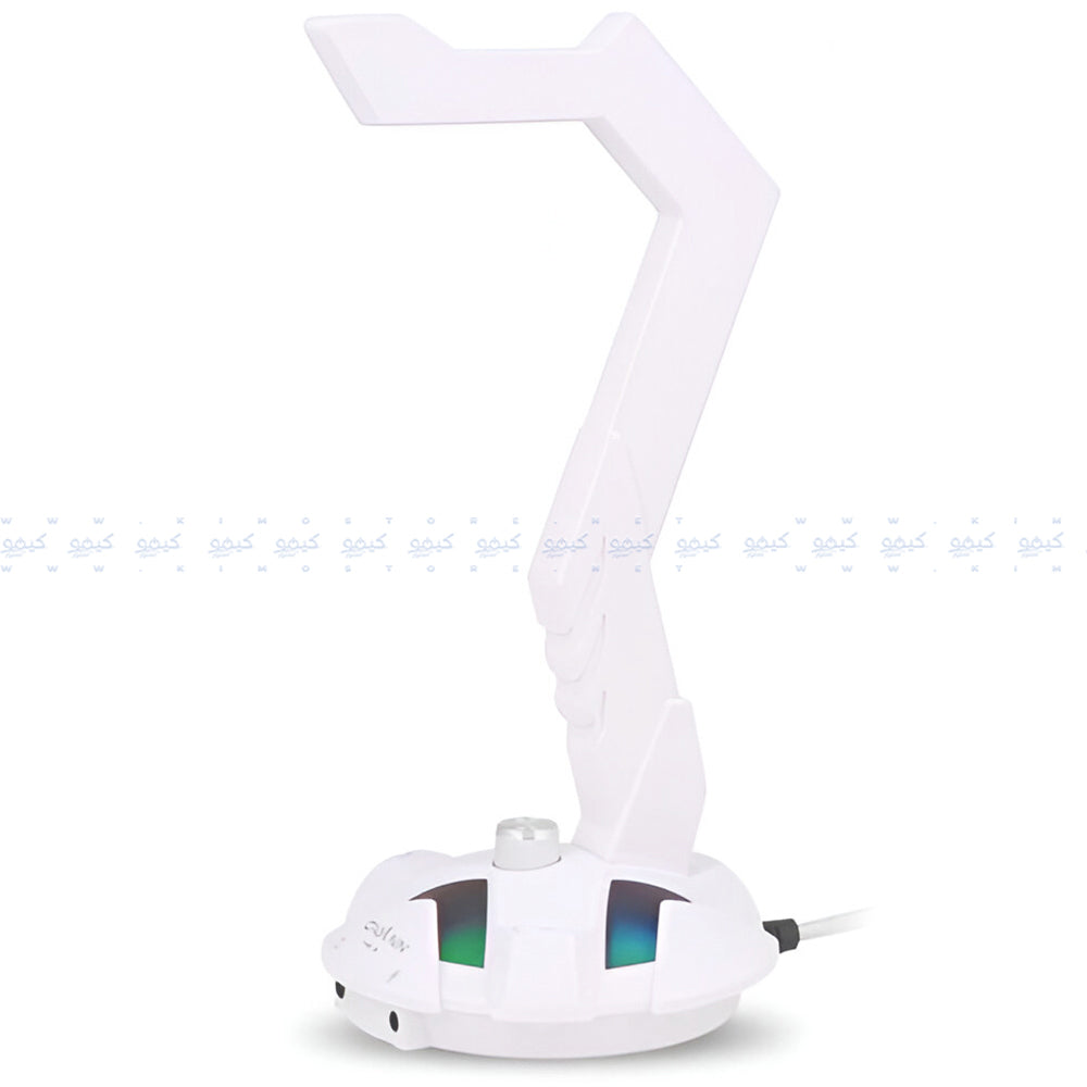 Ovann HS-2 RGB Gaming Headset Stand - White
