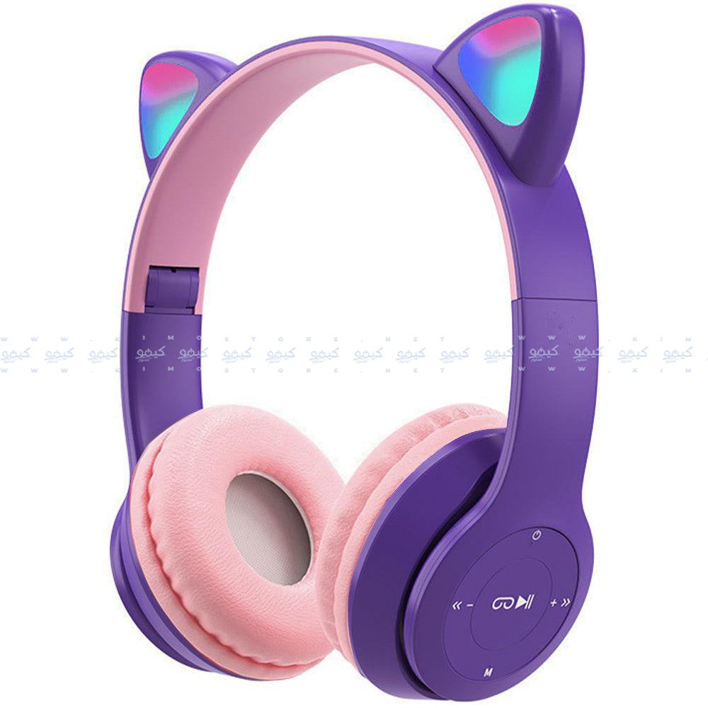 P47M Cat Ears Bluetooth Stereo Headphone
