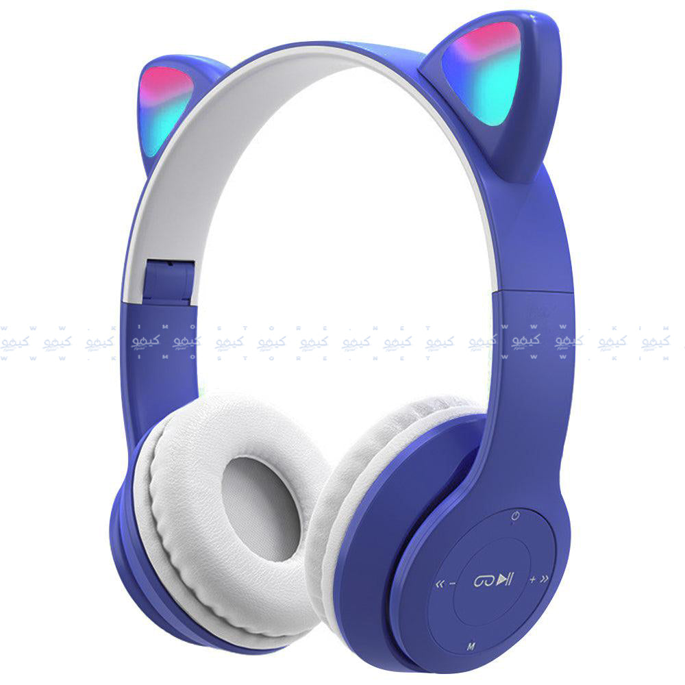 P47M Cat Ears Bluetooth Stereo Headphone