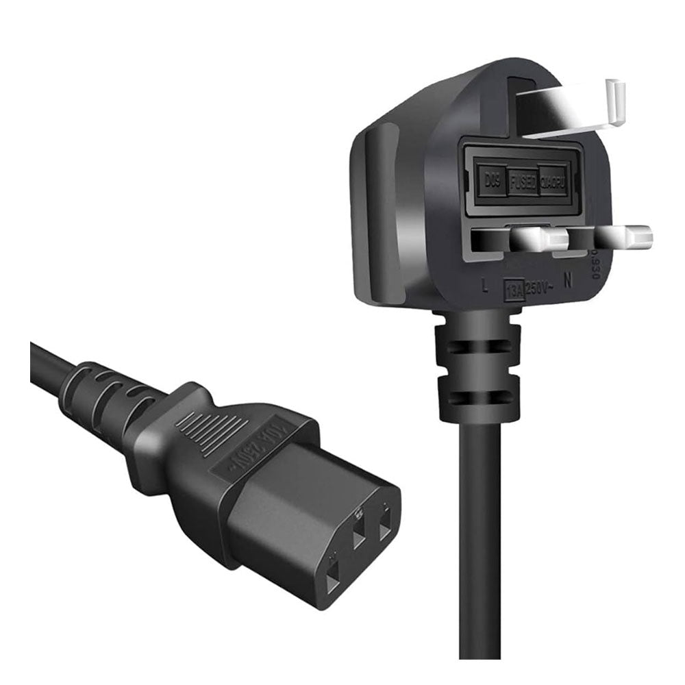 كابل باور كمبيوتر 10 امبير 1.8 متر ( ثلاثى) (إستعمال خارج)