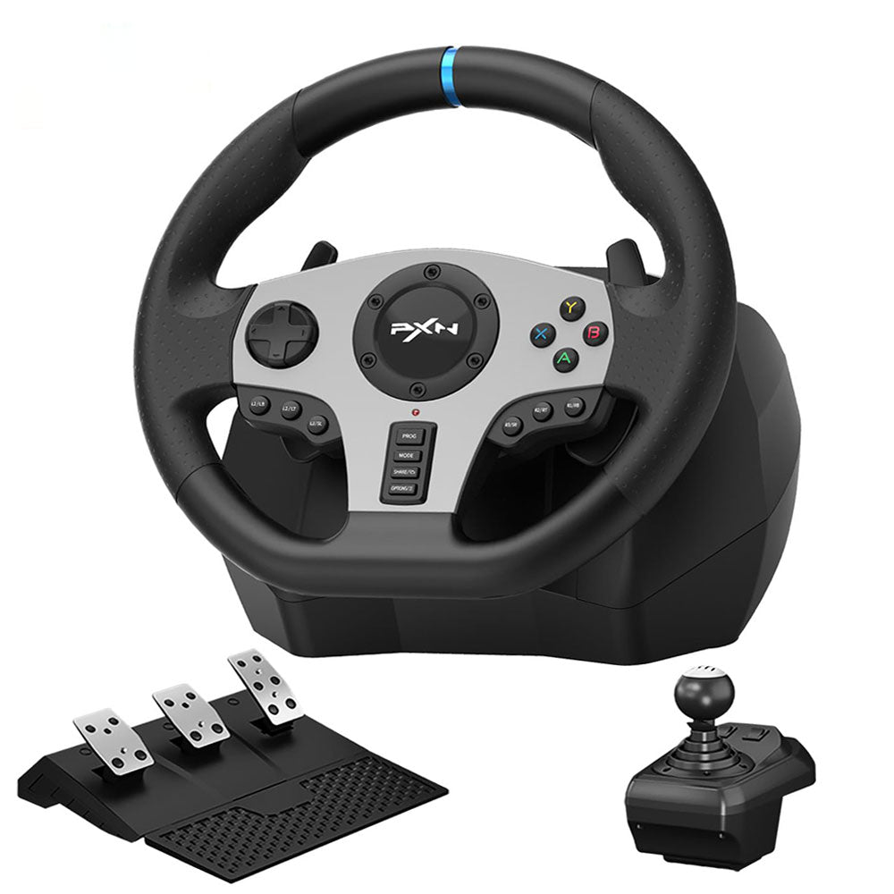 PXN V9 Gaming Racing Wheel - Black
