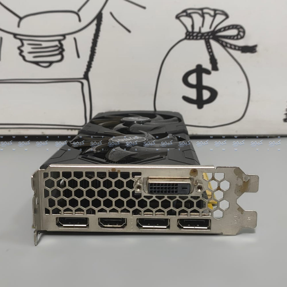 كارت شاشة باليت ثنائى 8 جيجابايت Geforce RTX 1070 Ti GDRR5 (استعمال خارج)