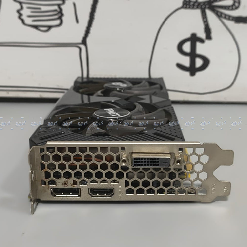 Palit GeForce GTX 1660 Ti GamingPro Dual OC 6GB GDDR6 Graphics Card (Original Used)