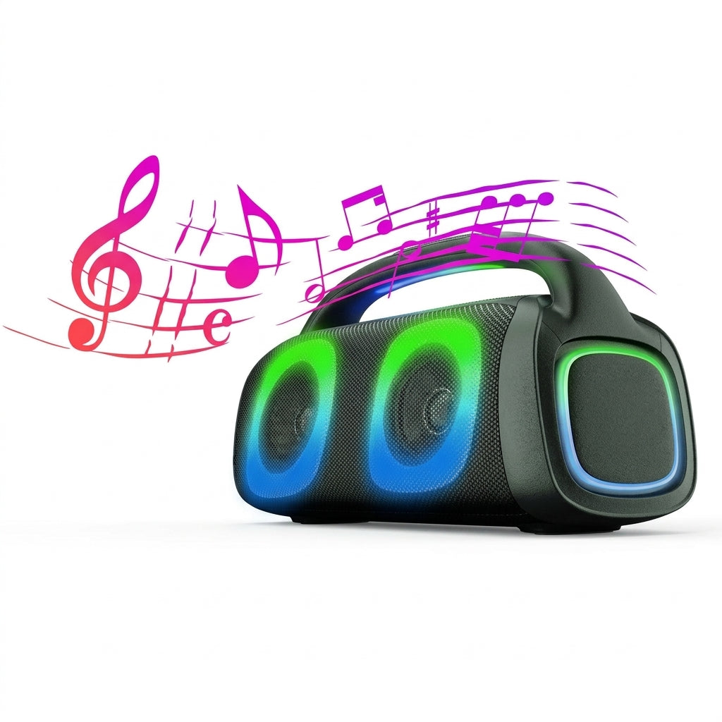 PartyBox 600 Portable Bluetooth Speaker With Mic - Black