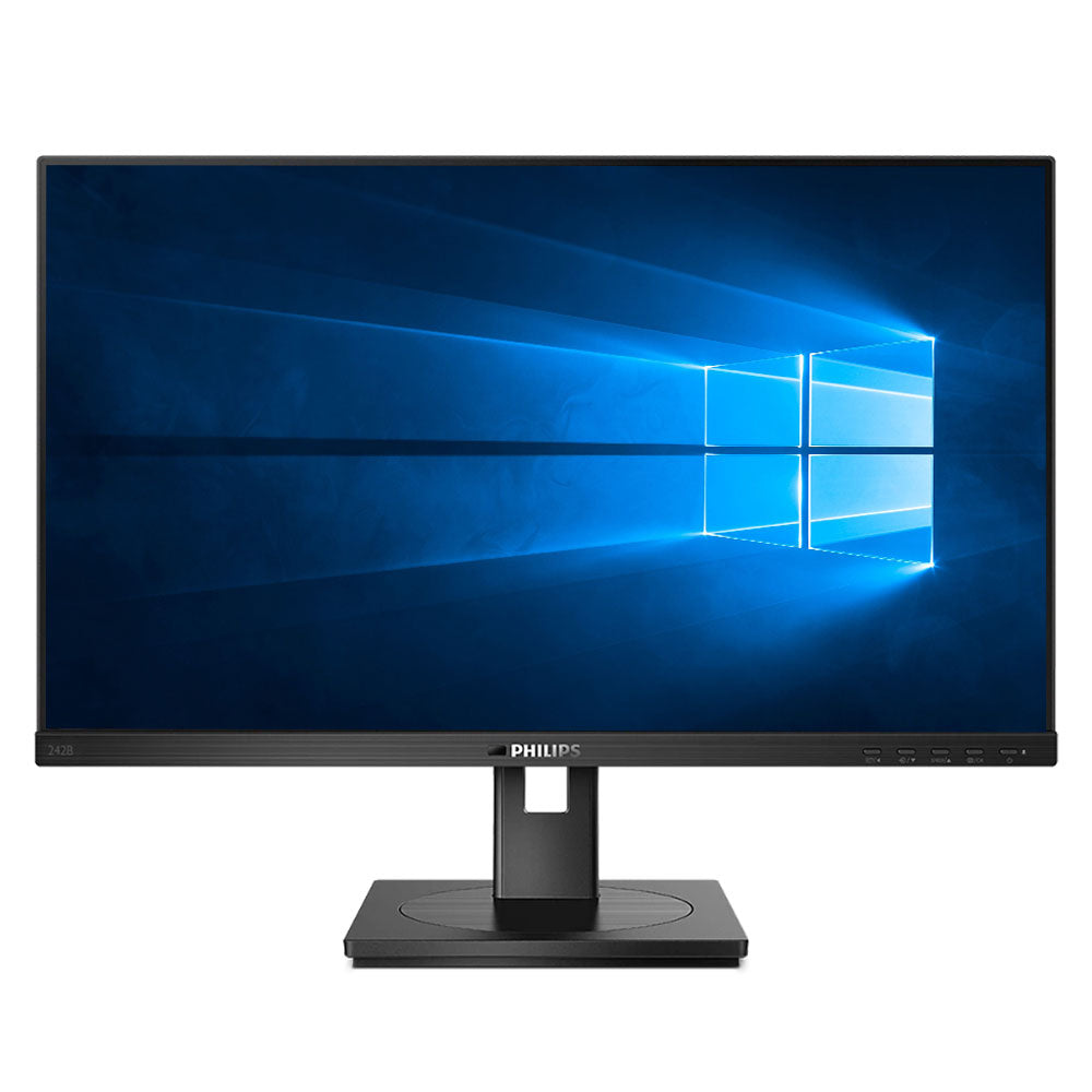 شاشة فيليبس 242B1 مسطحة 24 بوصة IPS LED FHD HDMI بدون إطار (استعمال خارج)
