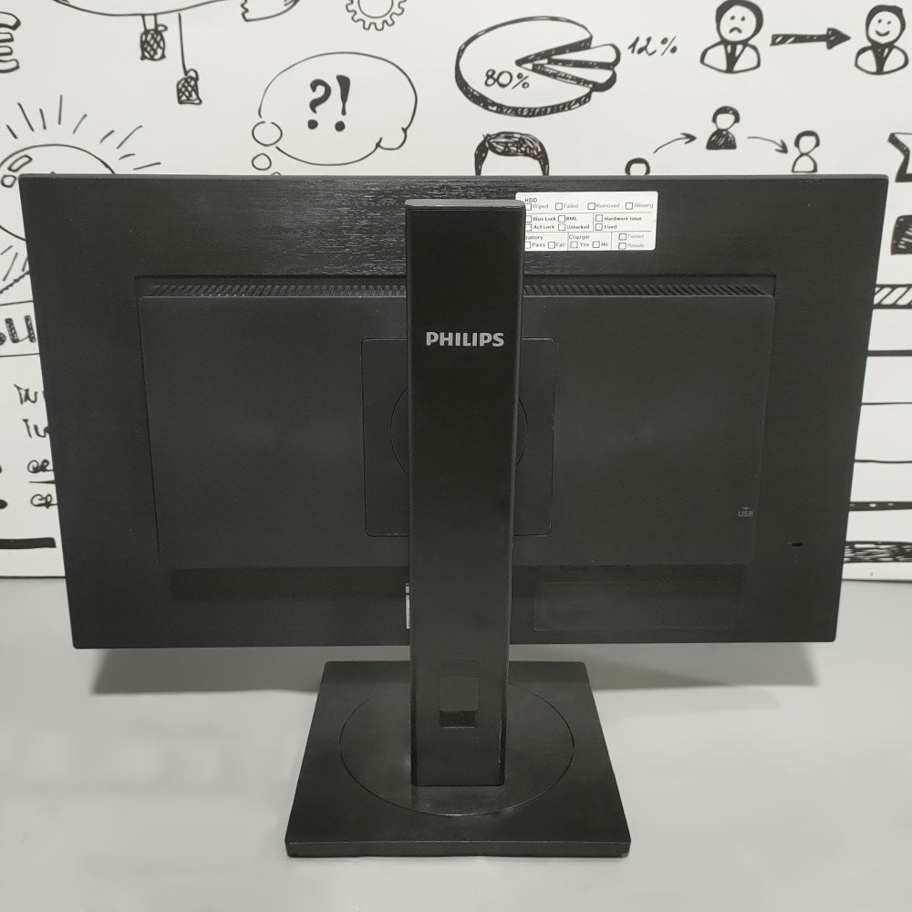 Philips 242B1 24 Inch IPS LED FHD HDMI Frameless Monitor (Original Used)