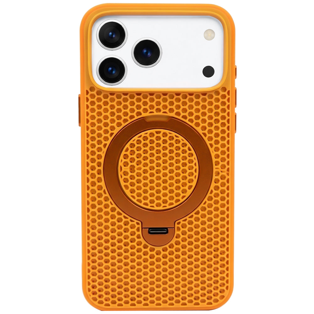Phone Mesh Design Cover With Stand