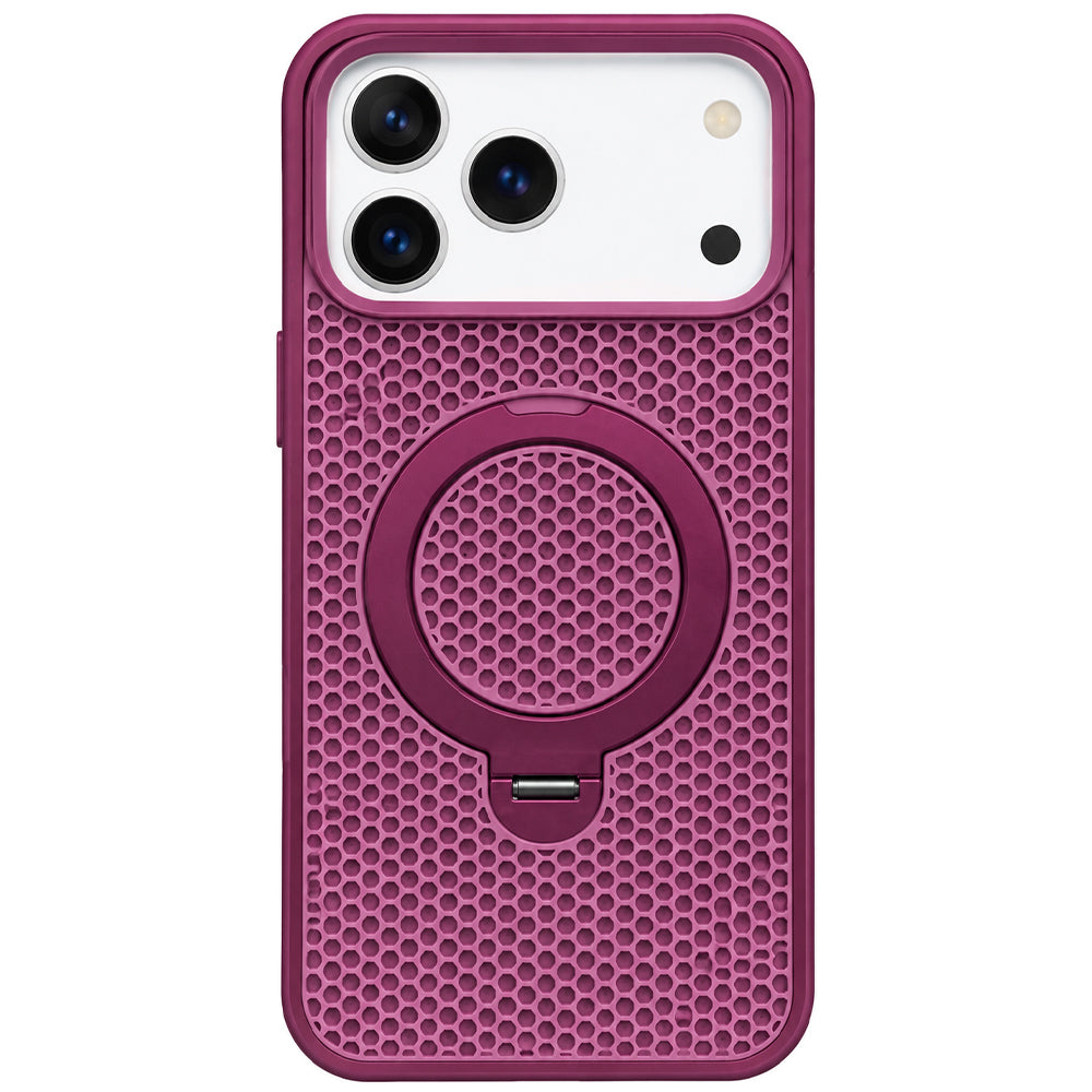 Phone Mesh Design Cover With Stand