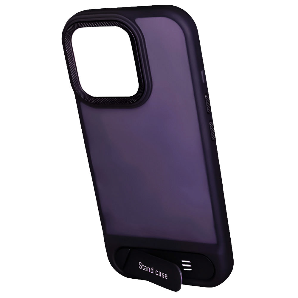 Phone Silicone Cover With Stand iPhone 15 Pro Max