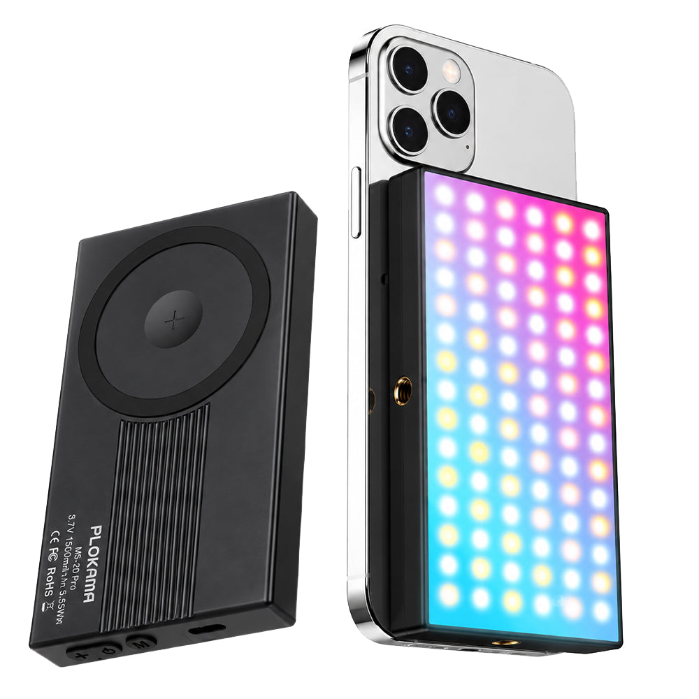 Plokama MS-20 Pro RGB LED Professional Photography Fill Light