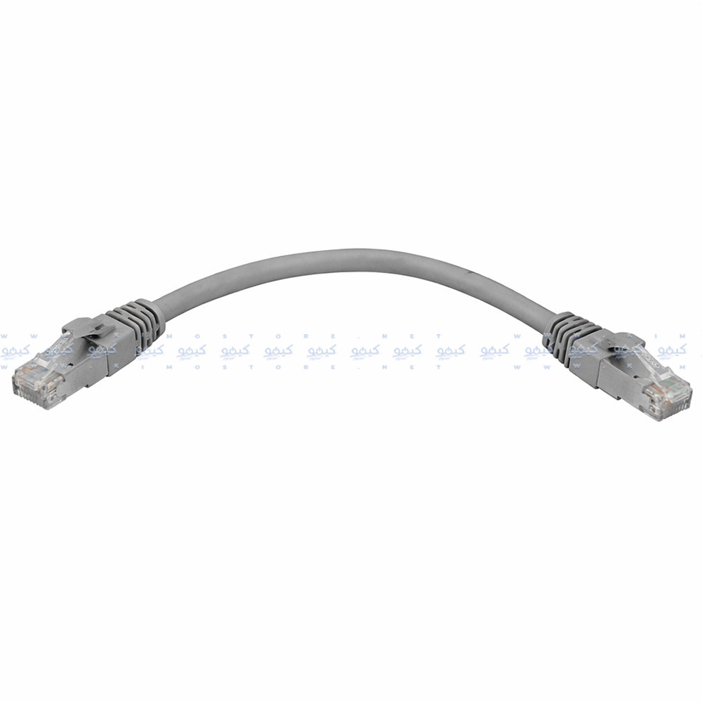 كابل نت وورك بوينت 0.2 متر Cat6 UTP - رمادي