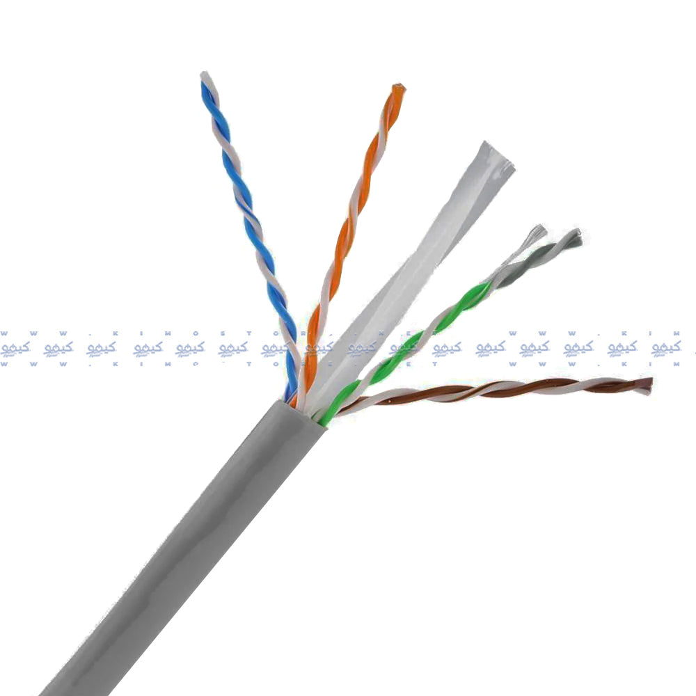 Point PT-11800 Network Cable 305m Cat6 UTP CCA - Grey