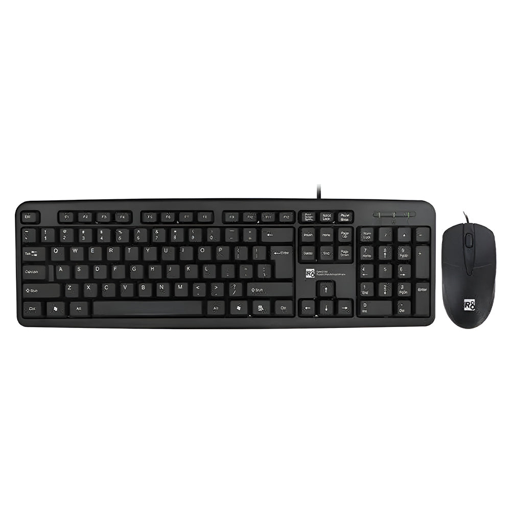 Point PT-1901 Wired Keyboard + Mouse Combo English & Arabic