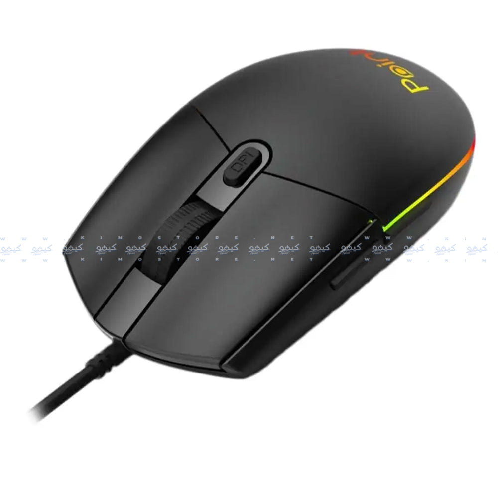 Point PT-214 Wired RGB Gaming Mouse - Black
