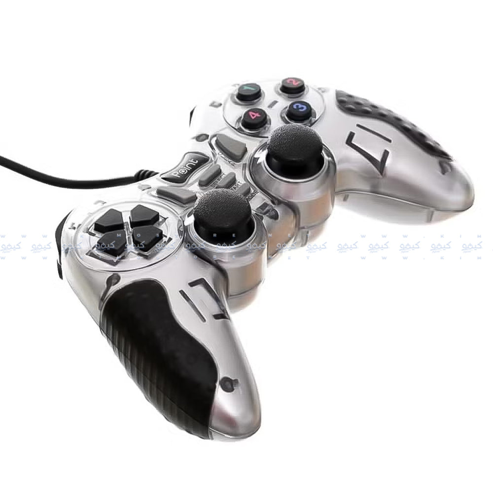 ذراع تحكم سلكي بوينت فردي PT-550s - فضي