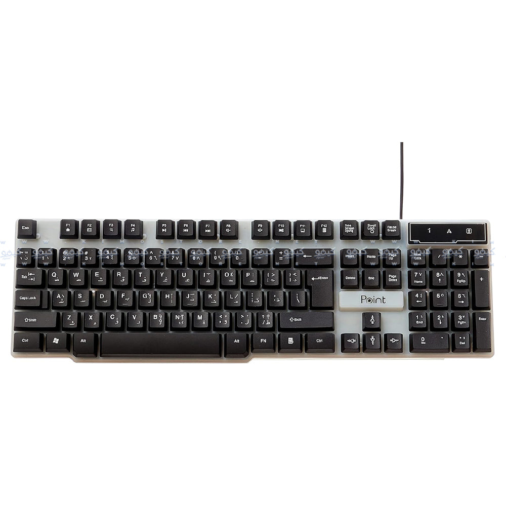 Point PT-70 Wired Rainbow Gaming Keyboard