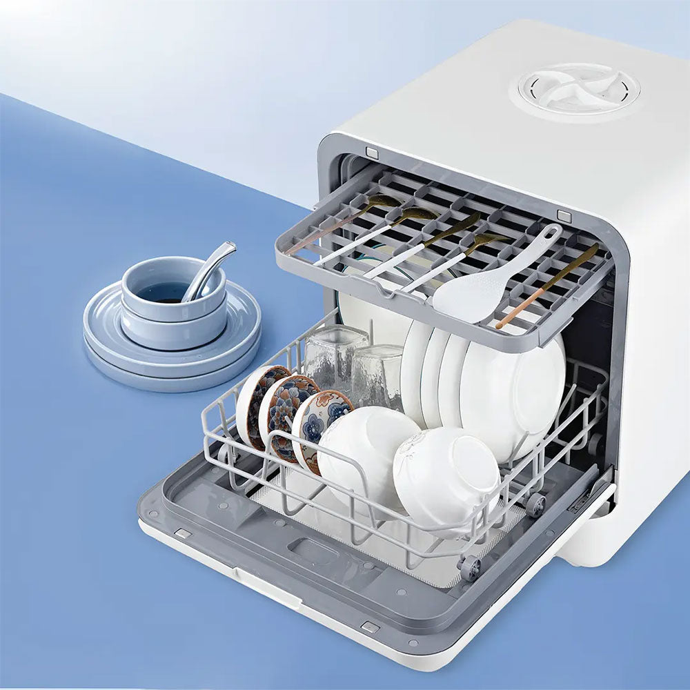 Porodo Lifestyle Counter-Top Dishwasher PD-LFST046-WH 25L 1000W - White