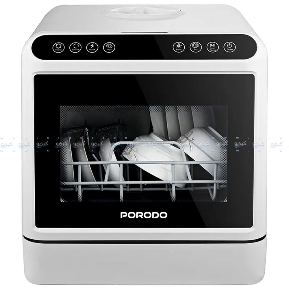 Porodo Lifestyle Counter-Top Dishwasher PD-LFST046-WH 25L 1000W - White