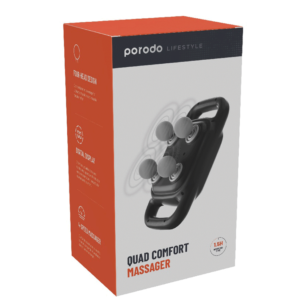Porodo Lifestyle Massager Quad Comfort 2000mAh