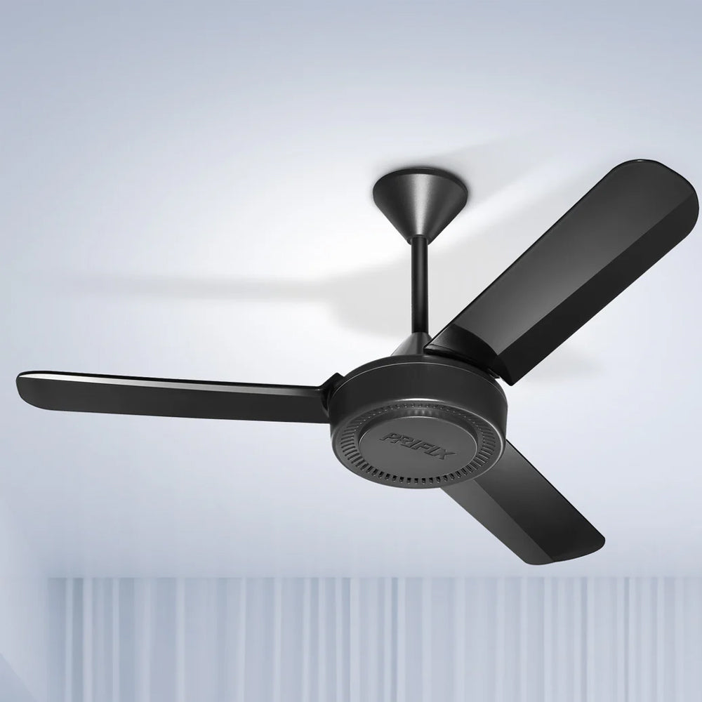 مروحة سقف بريفيكس 40 بوصة Forera CFF-40 - أسود