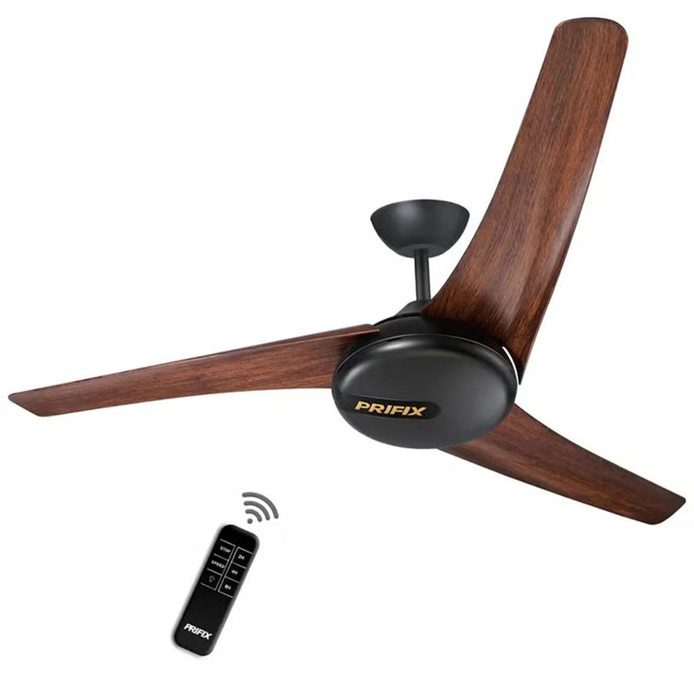 Prifix Ceiling Fan With Remote Jumbo CFJ-561 56 Inch - Brown