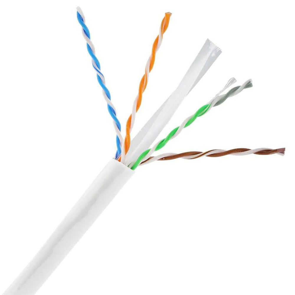 كابل نت وورك برو لينك 305 متر Cat6 U/UTP LSZH - أبيض
