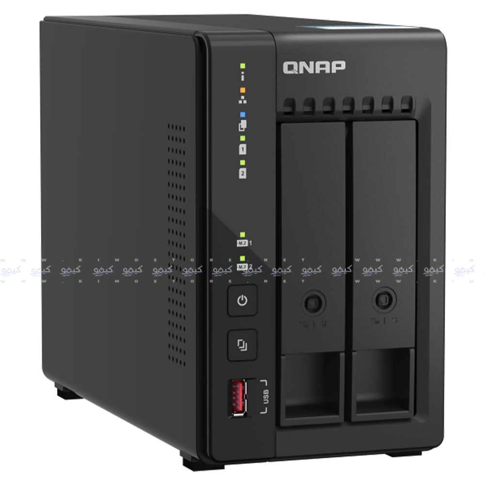 نظام تخزين NAS سحابي شبكي كيوناب TS-253E 2-Bay