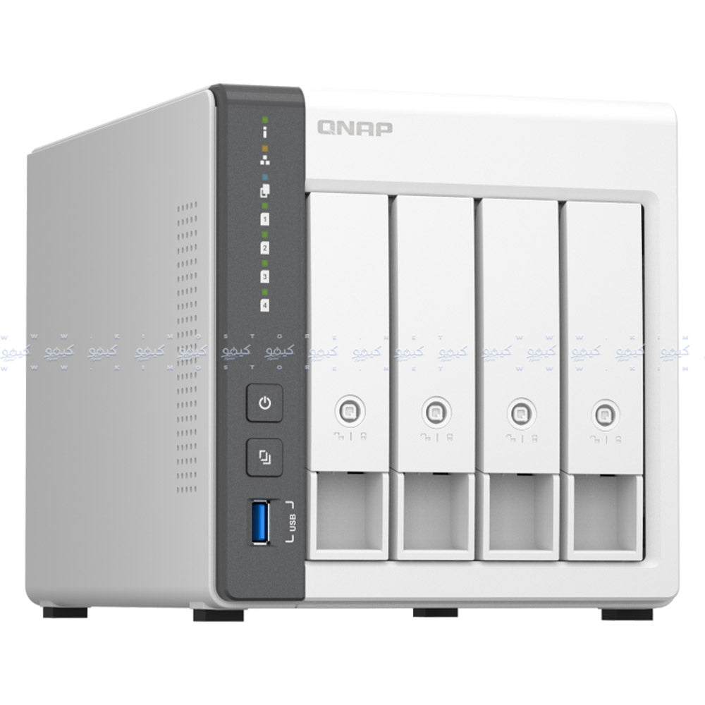 نظام تخزين NAS سحابي شبكي كيوناب TS-433 4-Bay