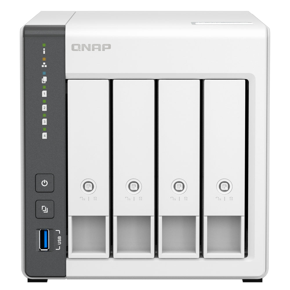نظام تخزين NAS سحابي شبكي كيوناب TS-433 4-Bay