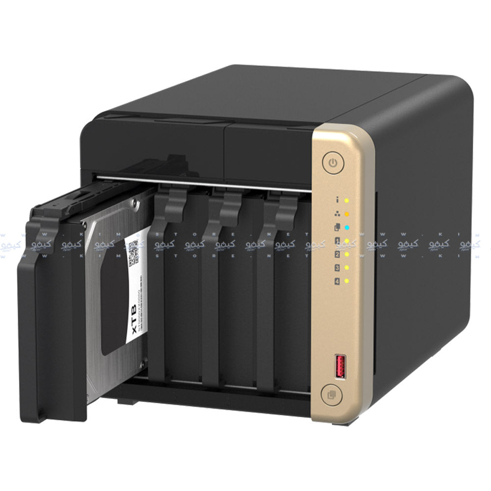 نظام تخزين NAS سحابي شبكي كيوناب TS-464-8G 4-Bay