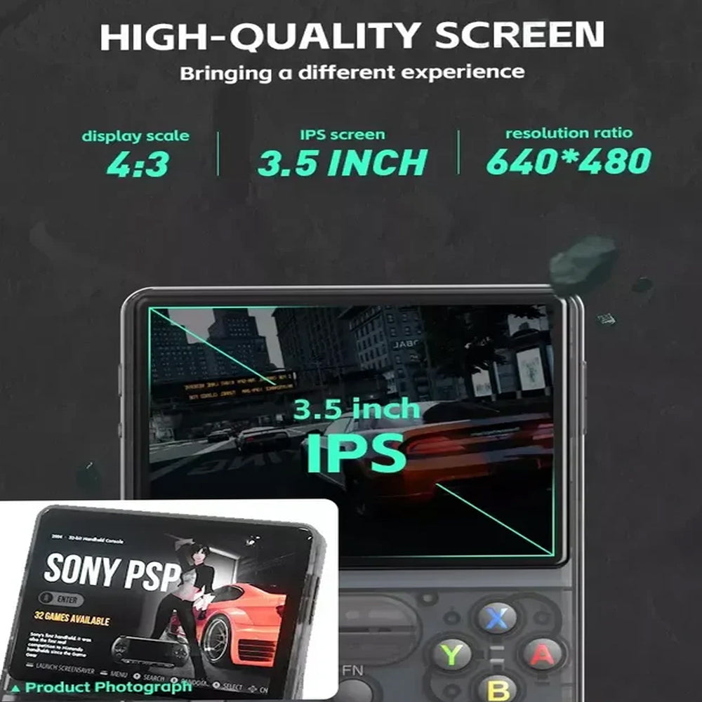 R36S Handheld Game Console With Display 3.5 Inch