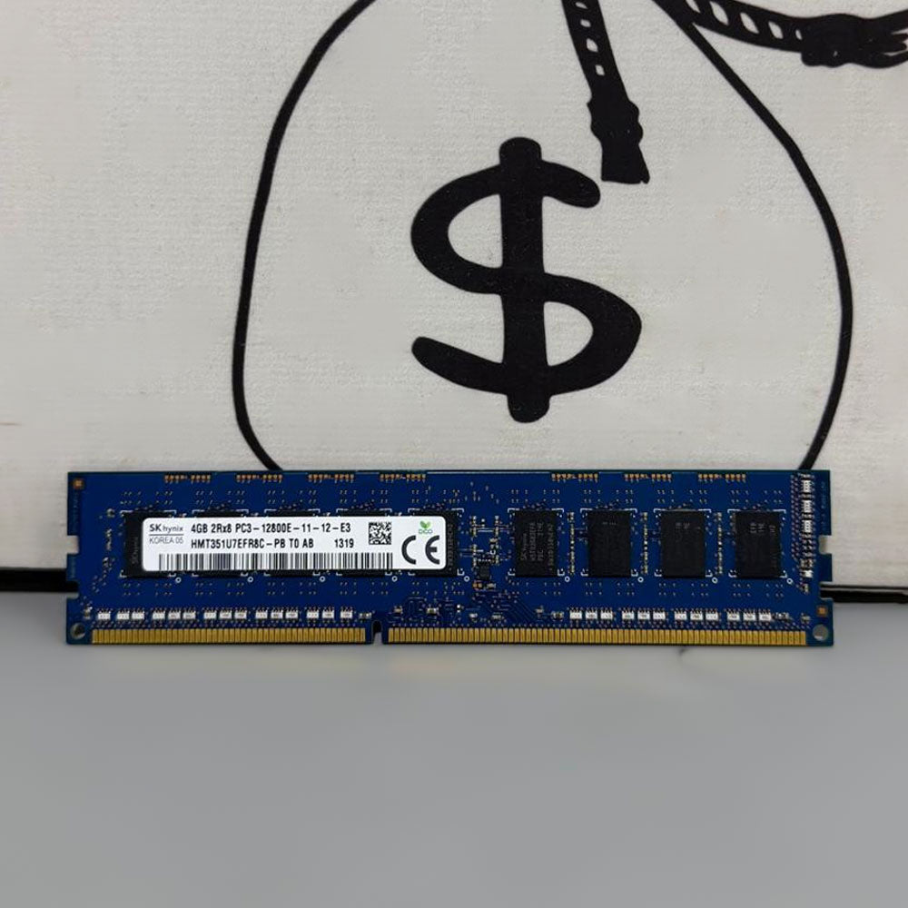 رام كمبيوتر ورك ستيشن 4 جيجابايت 12800E ميجاهرتز DDR3 PC3 (استعمال خارج)