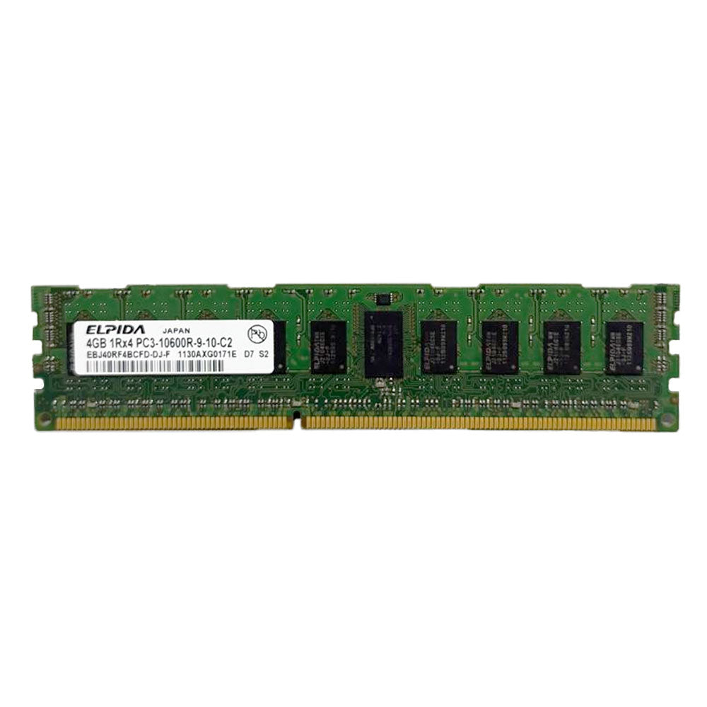 RAM For PC Workstation 4GB DDR3 PC3 10600R MHz (Original Used)