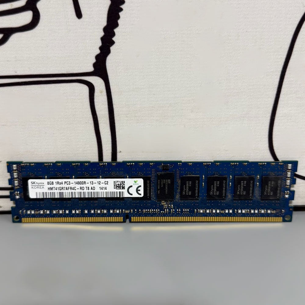 RAM For PC Workstation 8GB DDR3 PC3 14900R MHz (Original Used)
