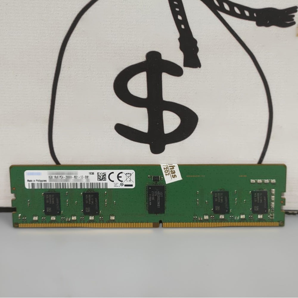 رام كمبيوتر ورك ستيشن 8 جيجابايت 2666 ميجاهرتز DDR4 PC4 (استعمال خارج)