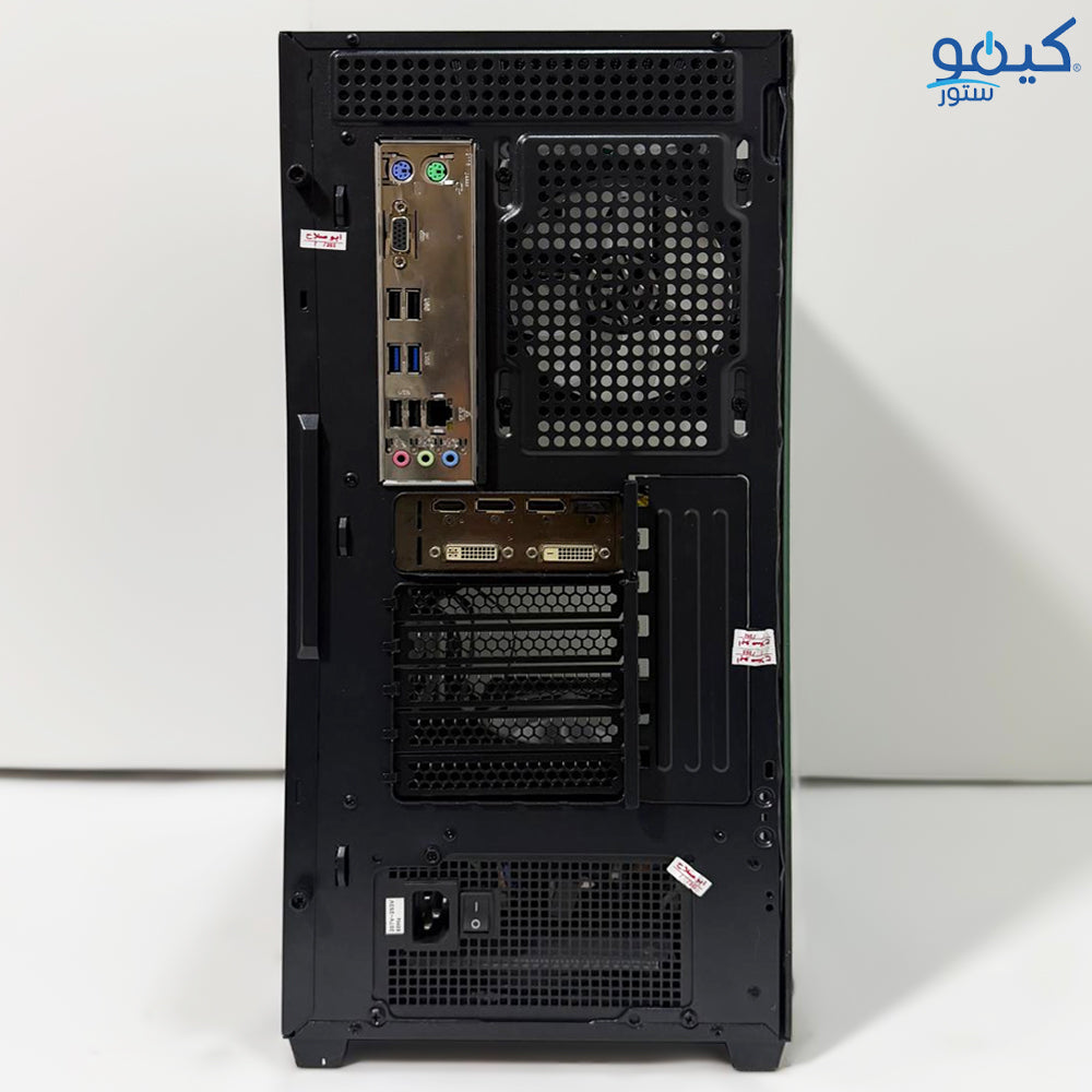 كيس ميد تاور رافال جيمينج Prime ARGB (انتل كور i5-9400f - رام 8 جيجابايت - هارد SSD 120GB - جيجابايت نفيديا GTX 970 4GB DDR5 - مازربورد GIGABYTE H310M S2 - باورسبلاى 500W) تجميعة استعمال